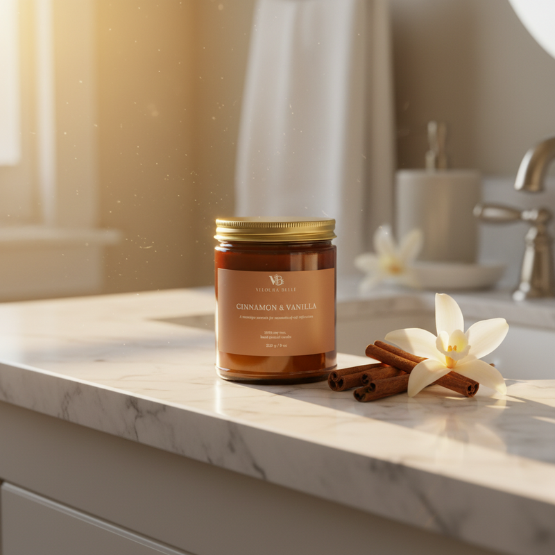 Cinnamon & Vanilla Ritual Candle