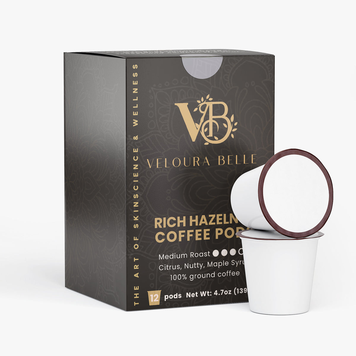 Rich Hazelnut Coffee Pods (Medium Roast)