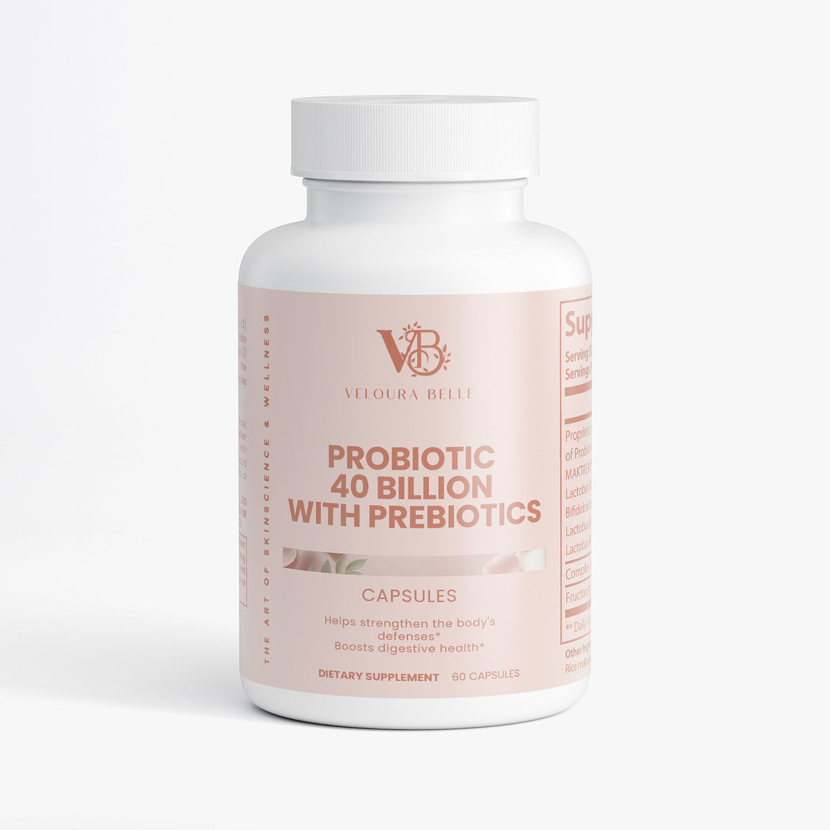 Probiotic 40 Billion with Prebiotics
