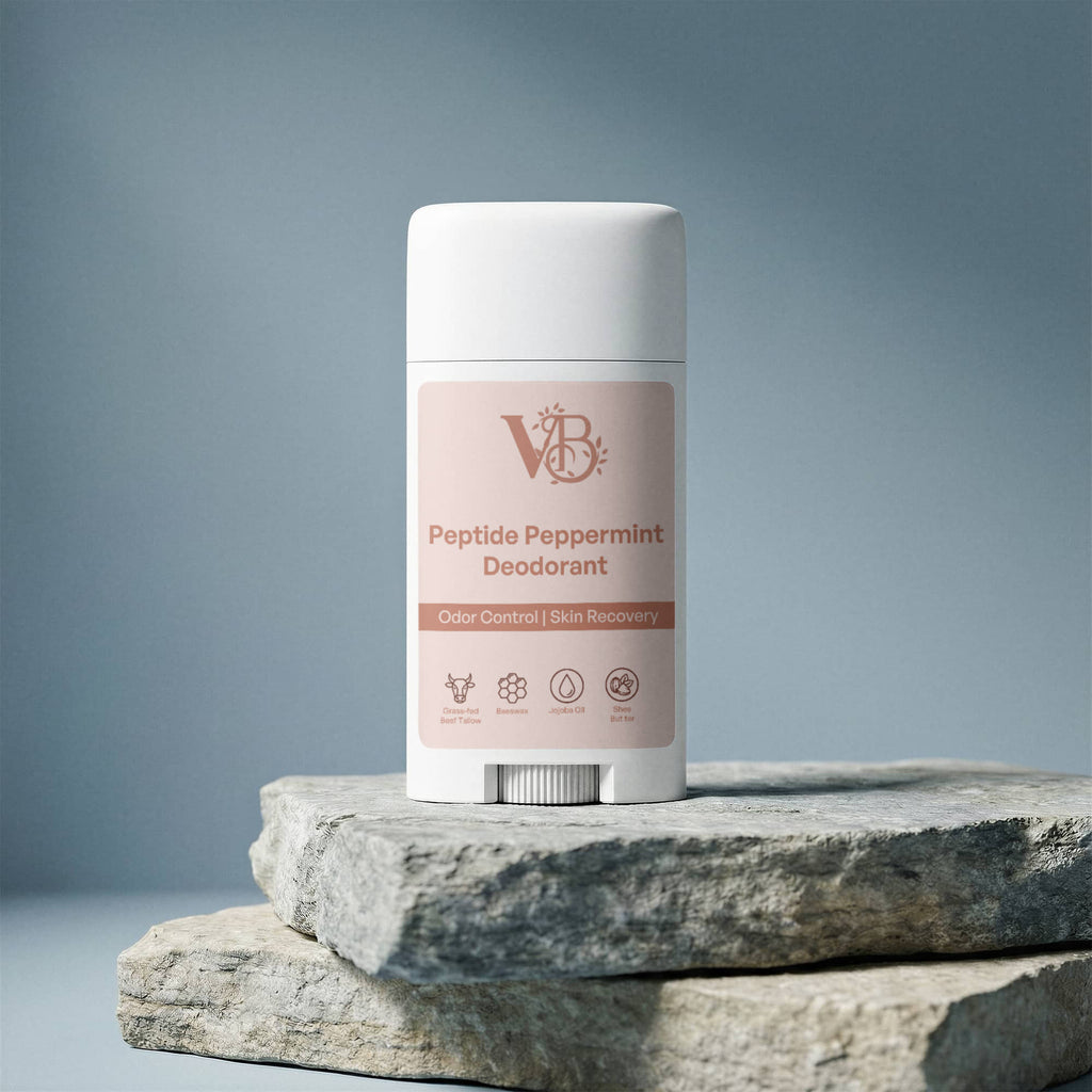 2 Pack Peptide Peppermint Deodorant