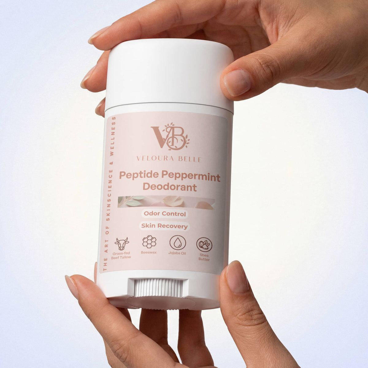 2 Pack Peptide Peppermint Deodorant